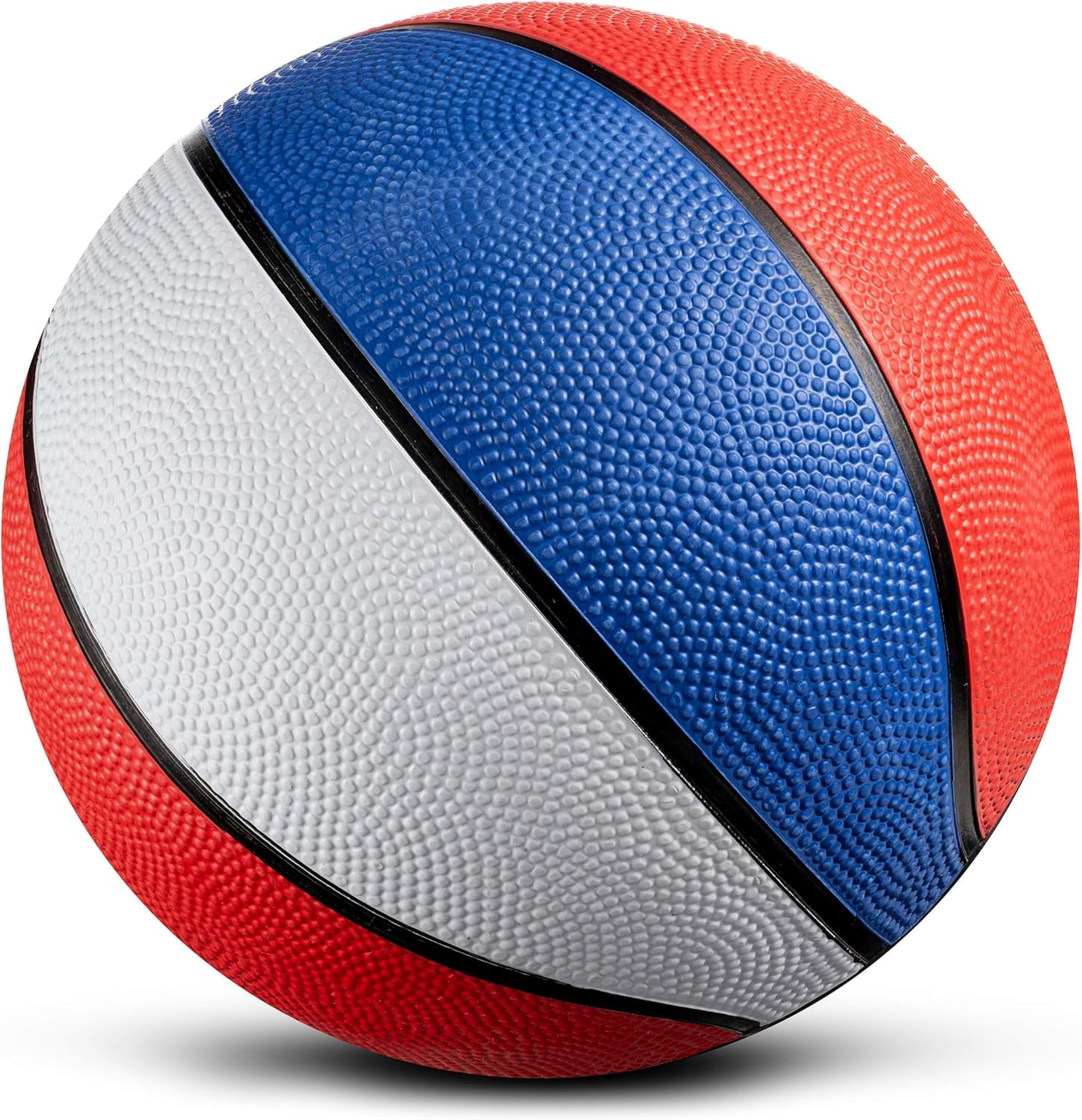3-Pack Rubber Mini Basketballs 7-Inch with Pump, For Mini Hoops & Pool & Arcade Game Basketballs, – Indoor/Outdoor, Kids & Toddlers