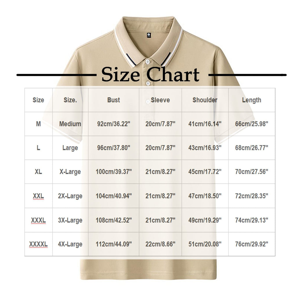 CYiJun George Polo Shirt for Men Classic Fit Soft Cotton Blend Modern Casual Style Short Sleeve Golf Shirts