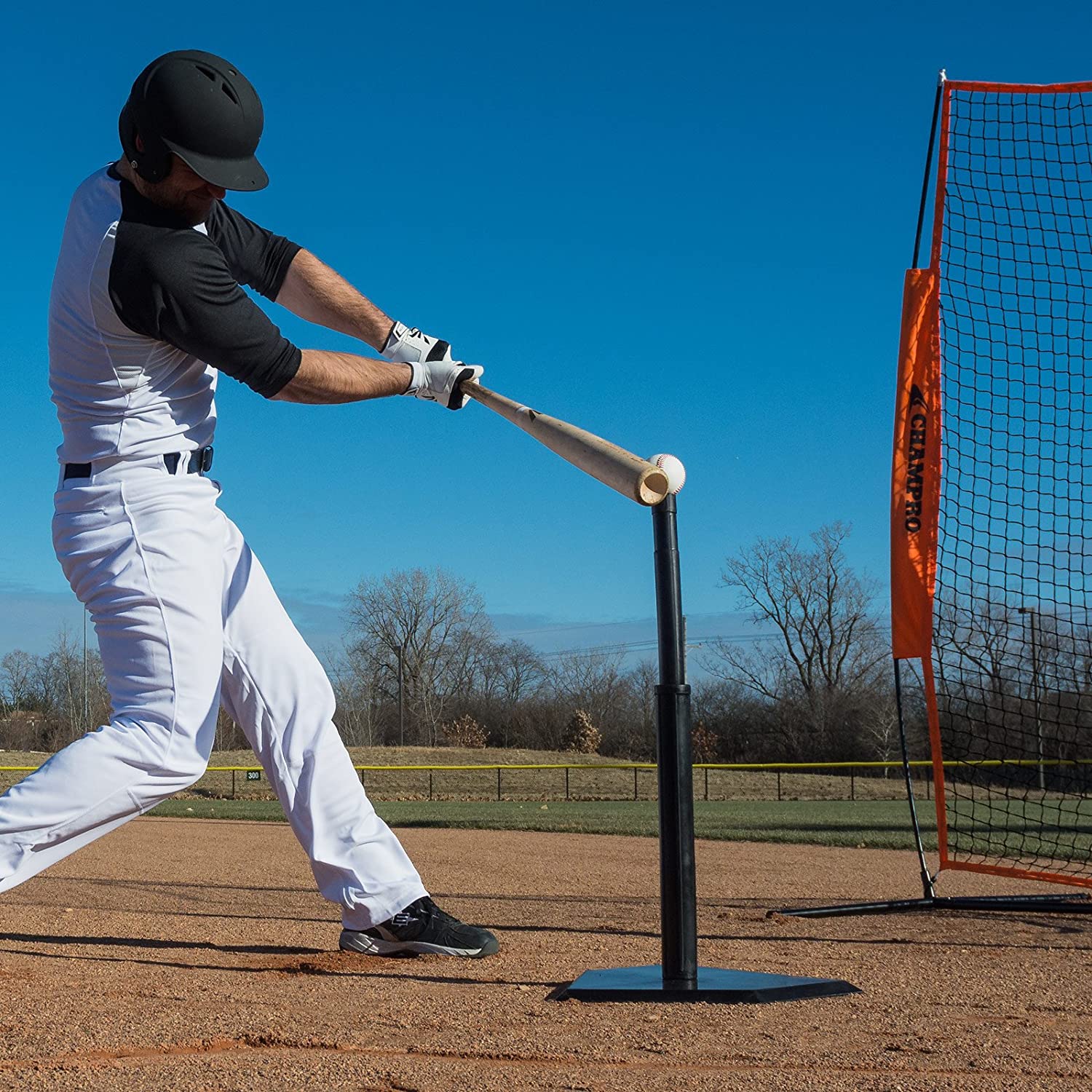 CHAMPRO Heavy Duty Reinforced Rubber Batting Tee