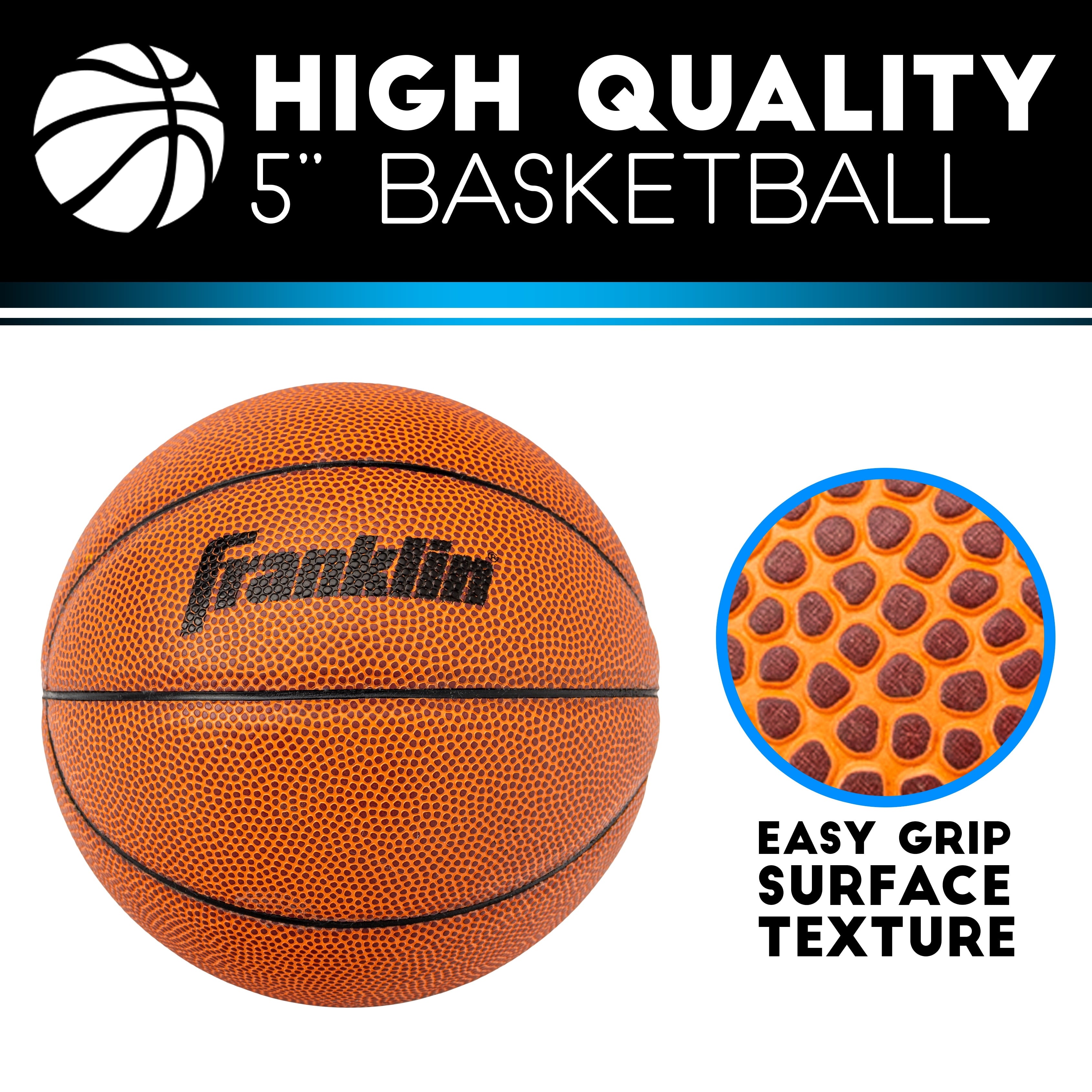 Franklin Sports Wall Mounted Mini Basketball Hoop Shatter Resistant Backboard Adjustable Height