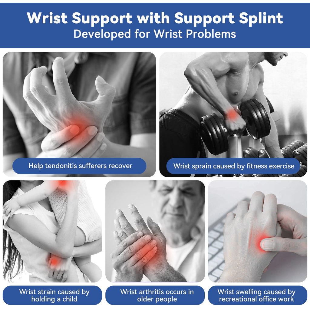 Goldeer Thumb Brace, Thumb Stabilizer Splint for Trigger Finger, Pain Relief, Arthritis, Tendonitis, Sprains, Sprained, Right Hand