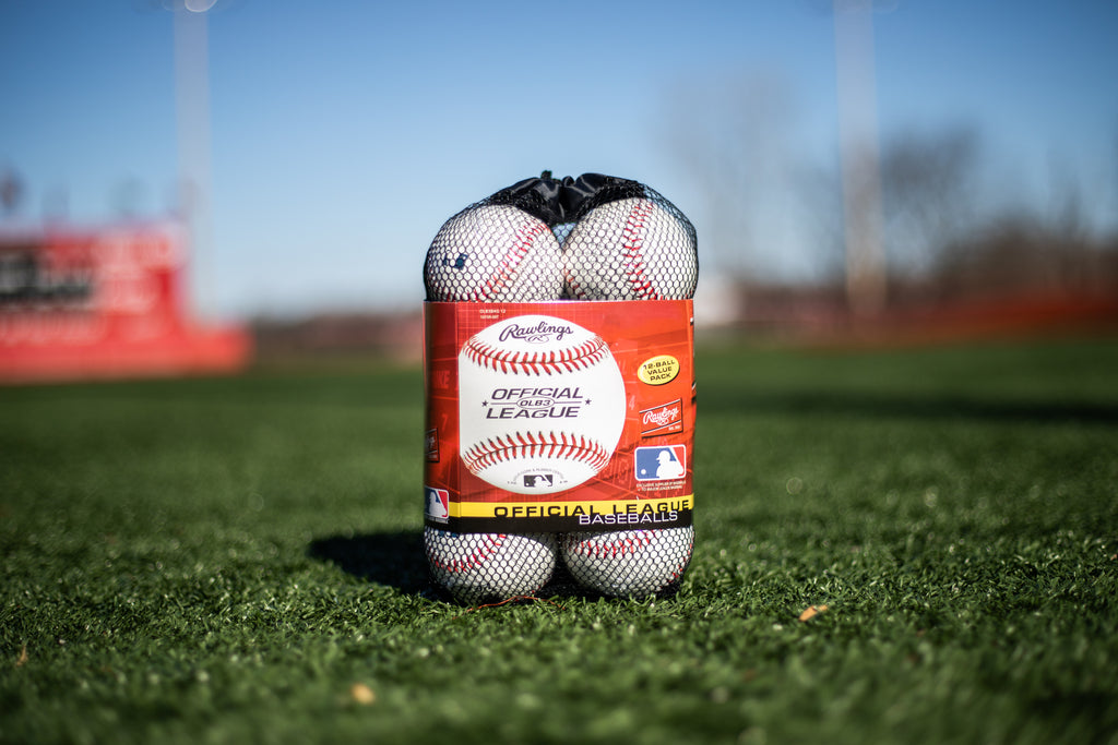 Rawlings | Official League Recreational Use Practice Baseballs | Youth/8U | Bag of 12 | OLB3BAG12 | 12 Count