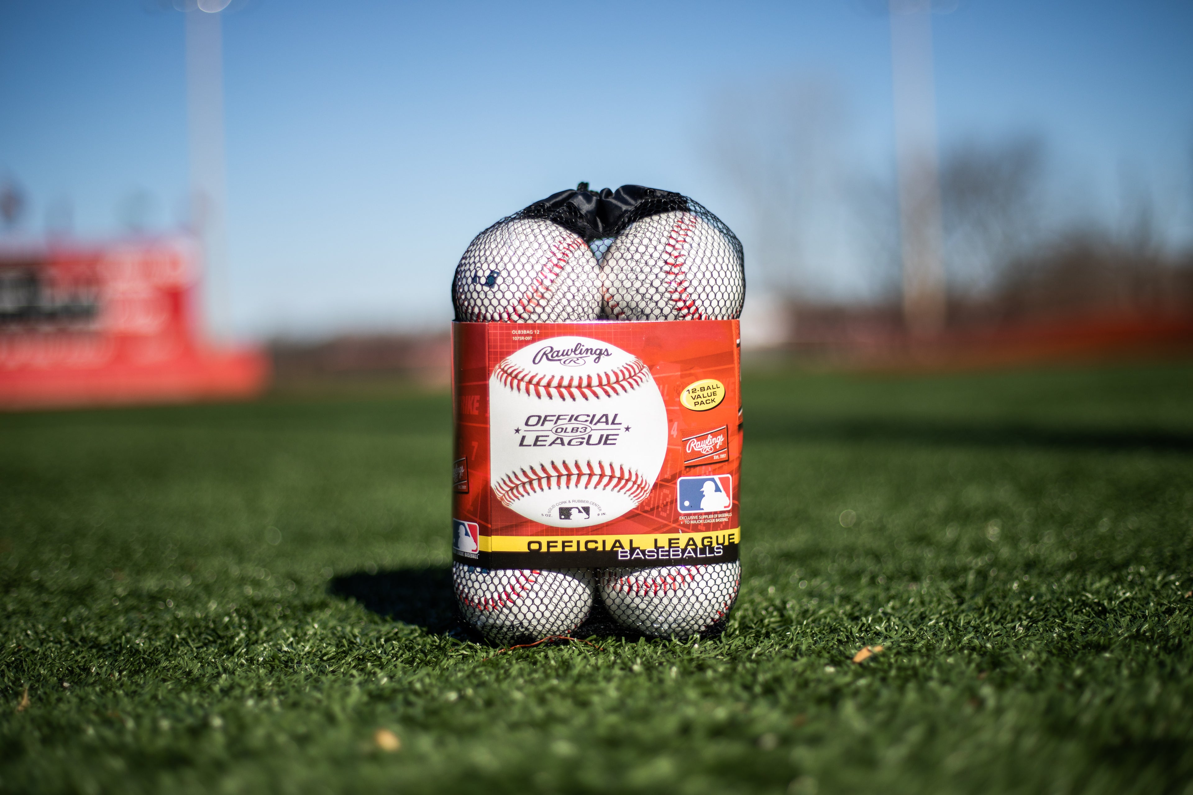 Rawlings | Official League Recreational Use Practice Baseballs | Youth/8U | Bag of 12 | OLB3BAG12 | 12 Count
